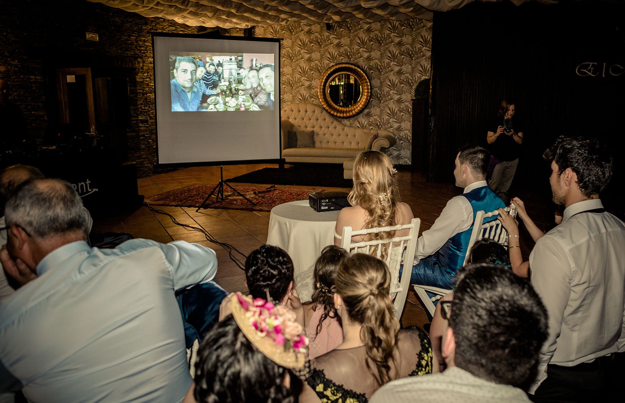 Proyección en video